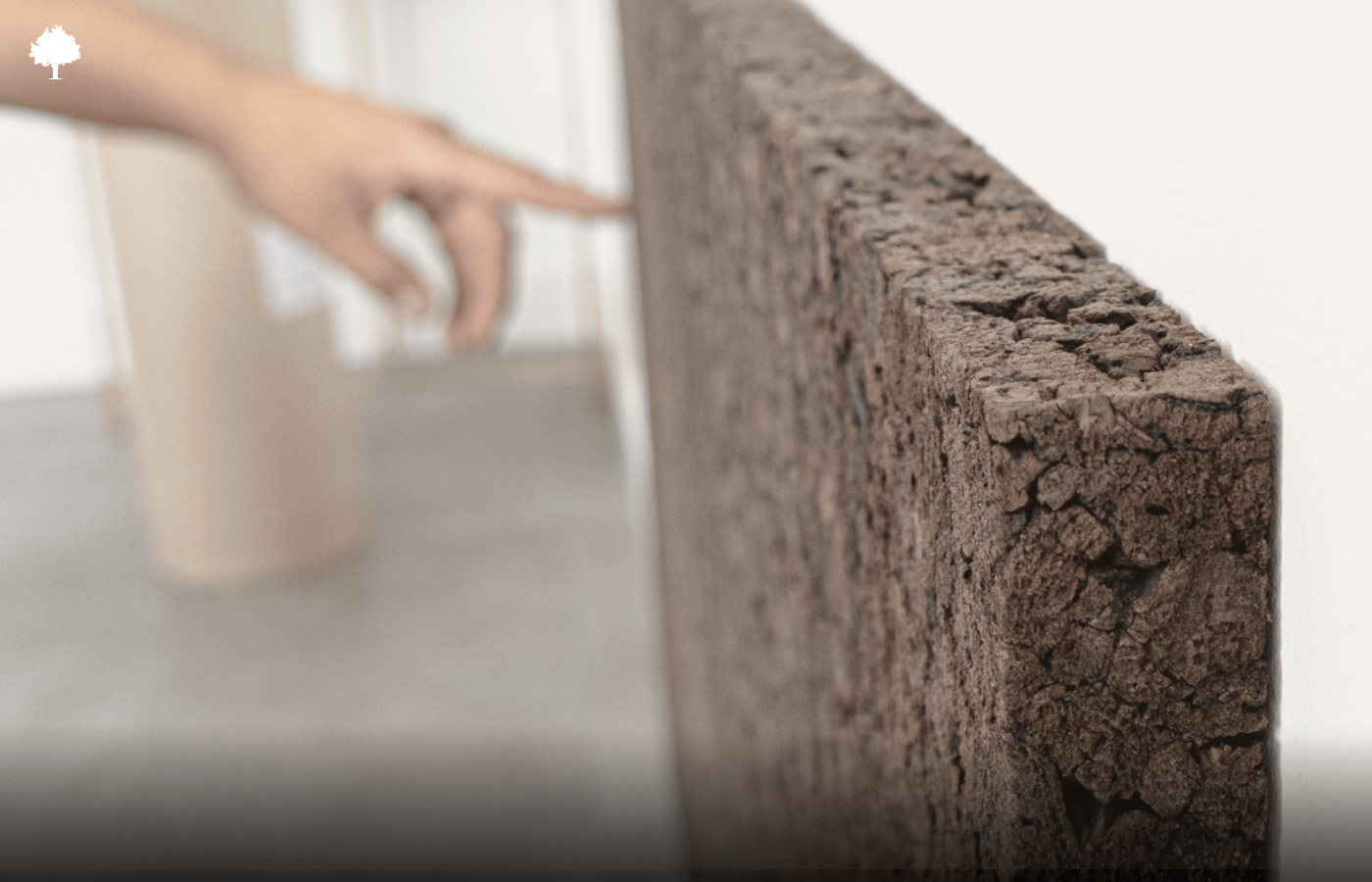 Hvorfor har ekspanderet kork en anden farve end 