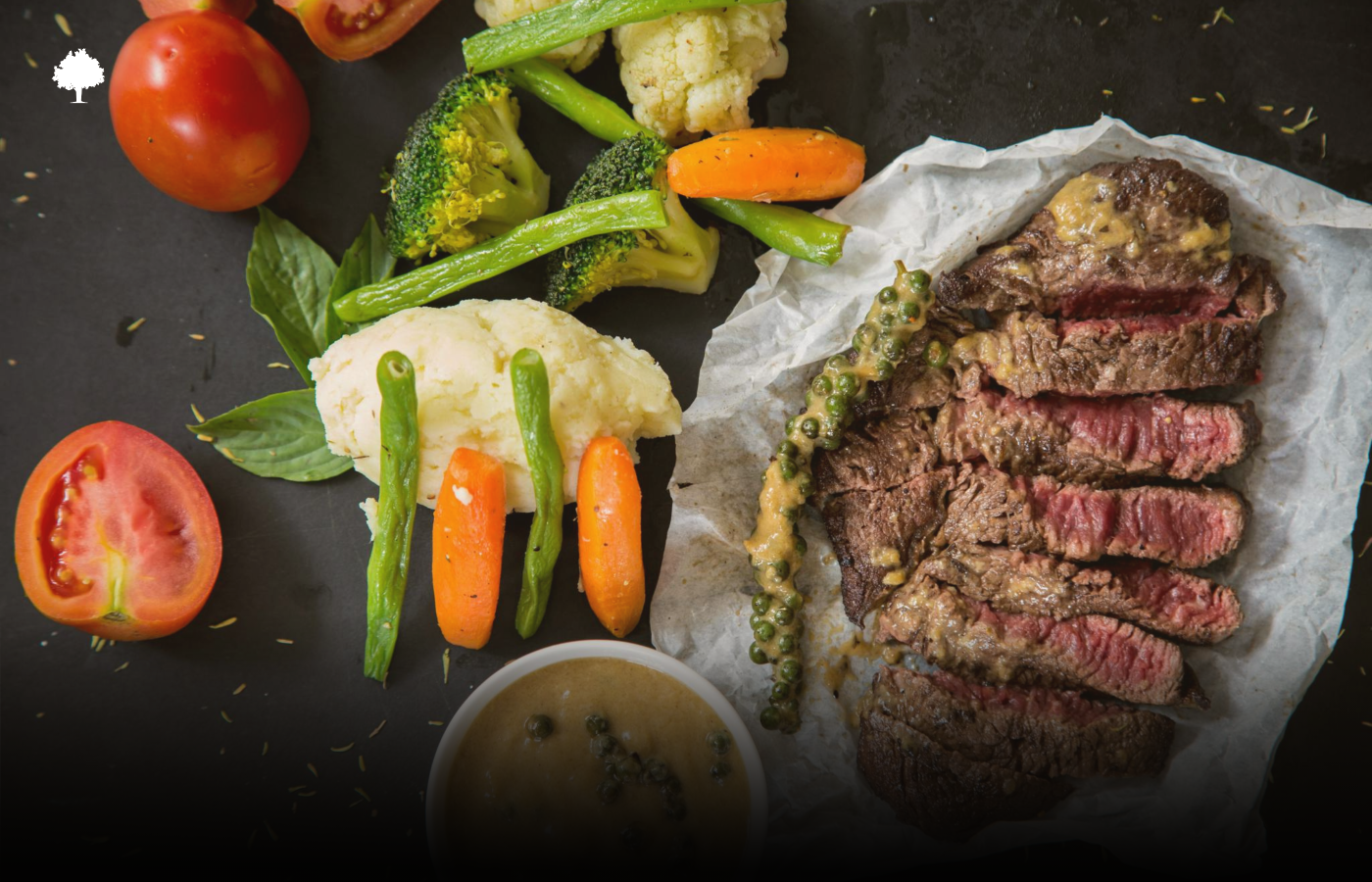 Vegansk steak za 27  a plastov ztka ve vně. Největ hipstersk absurd