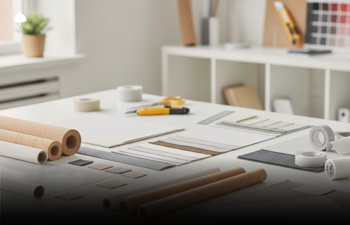 Self-adhesive materials in interior design. Guide 2026