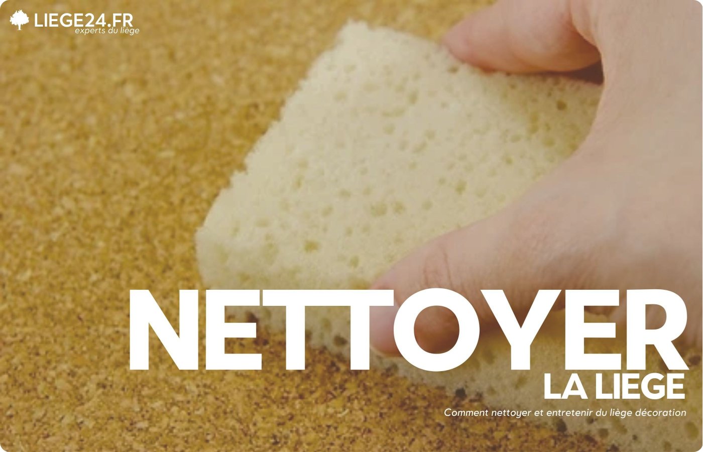 Sdan rengres og vedligeholdes dekorativ kork