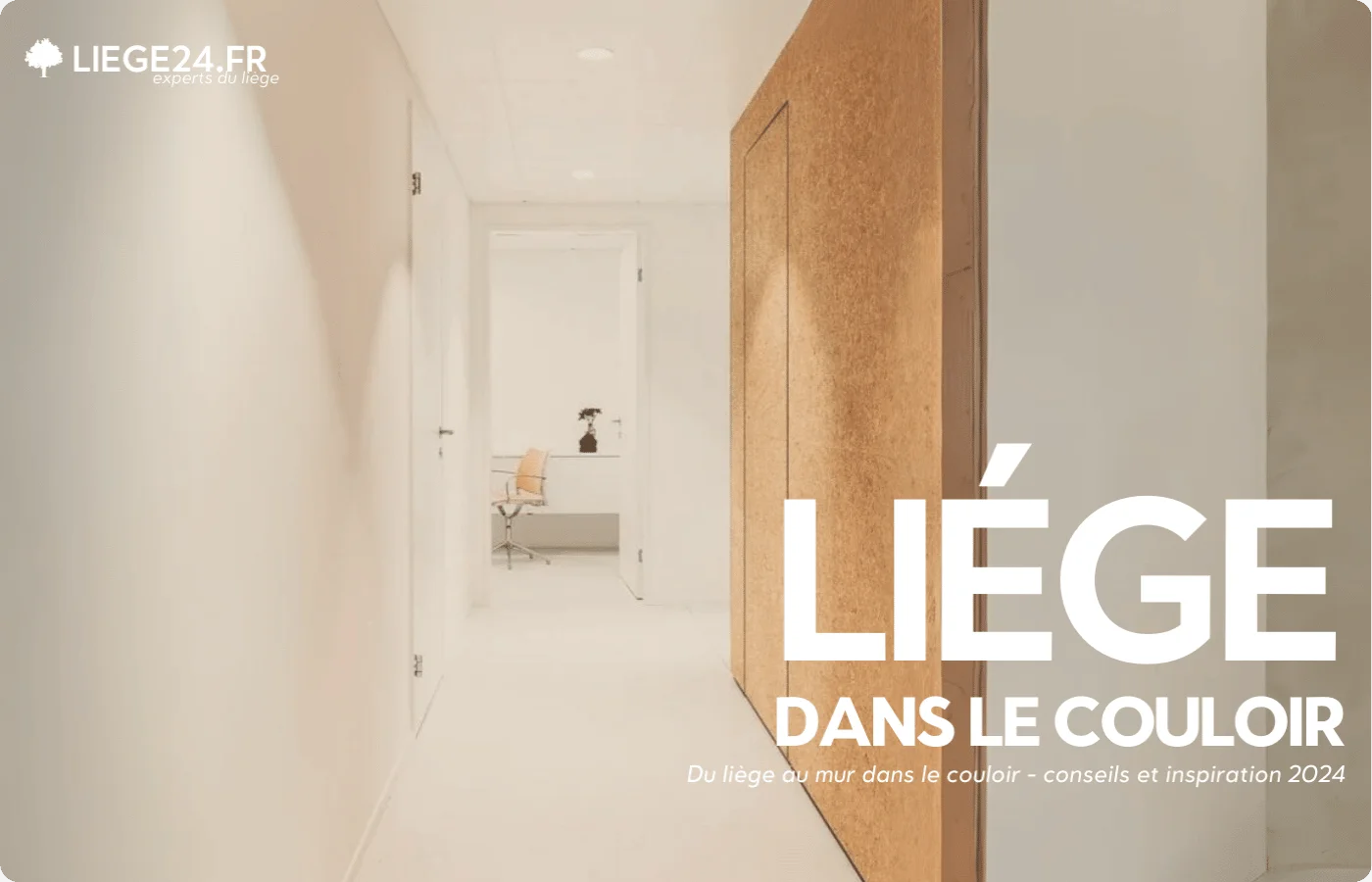 Kork p korridorvggen - rd og inspiration 2024