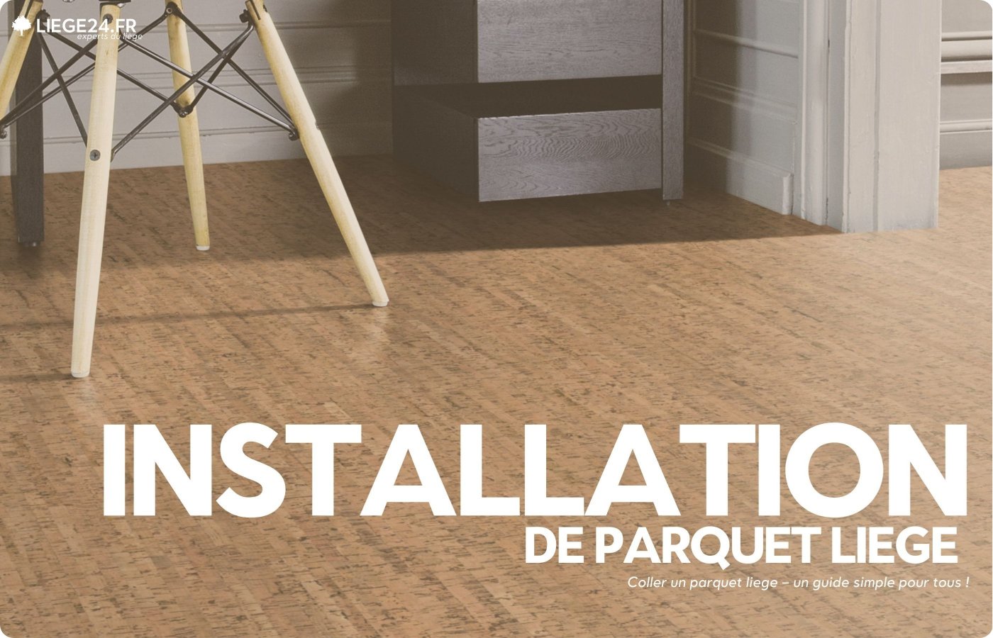 Lgning af korkparket med Wakol D3540