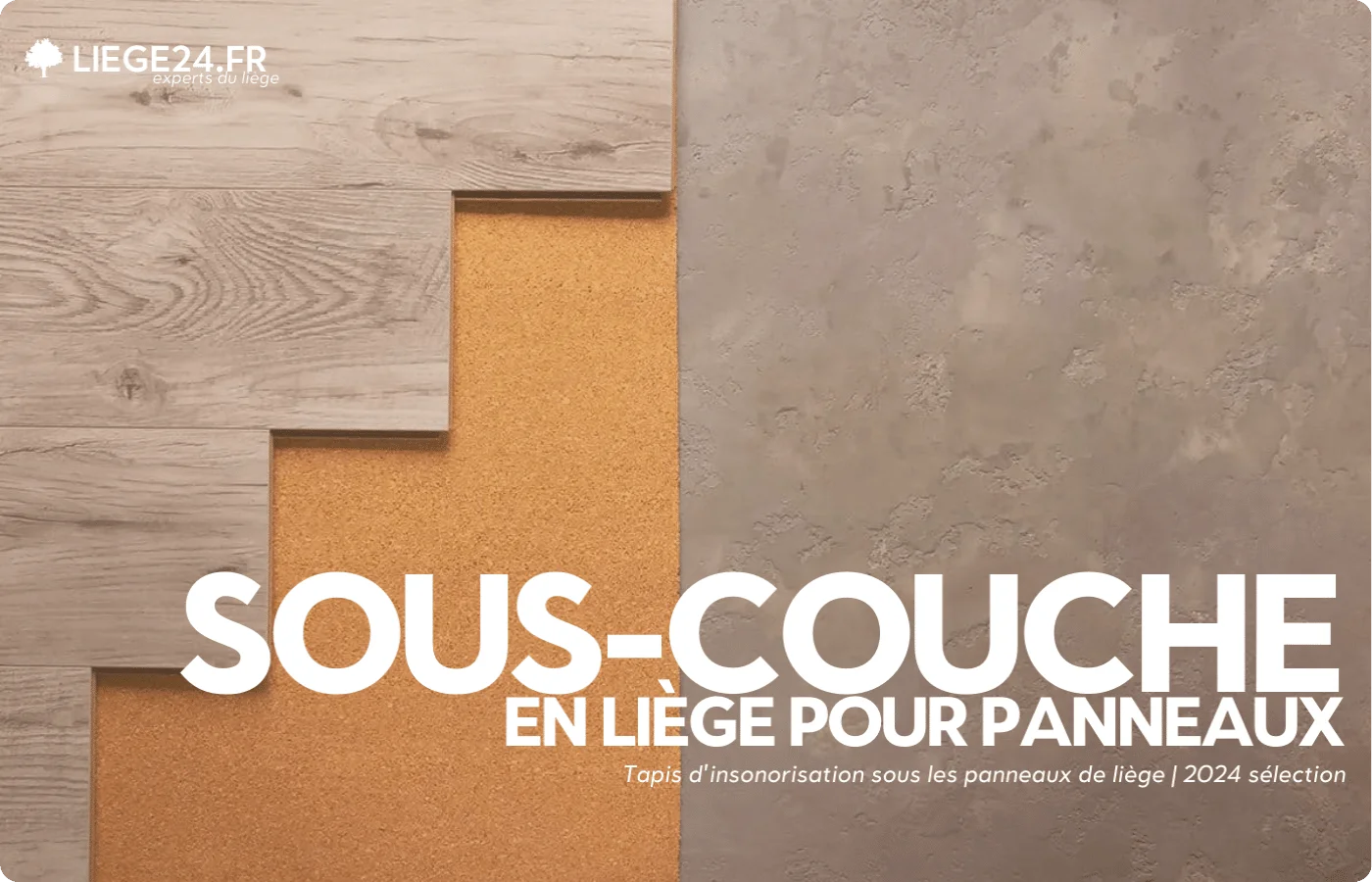 Lydisolerende mtte under korkpaneler | 2024 udvalg