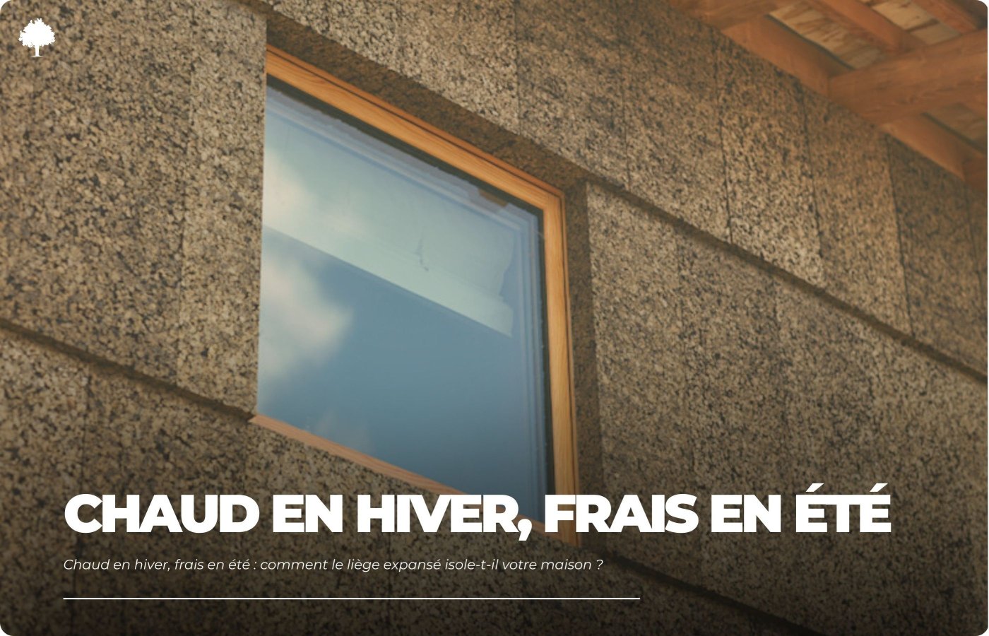 Varm om vinteren, klig om sommeren  hvordan ekspanderet kork isolerer dit hjem?