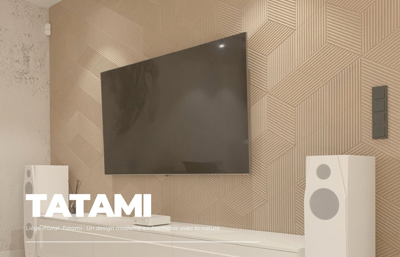 Tatami vgpaneler af kork: Moderne design i harmoni med naturen