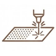 Naturkork for laserskj&aelig;ring og gravering