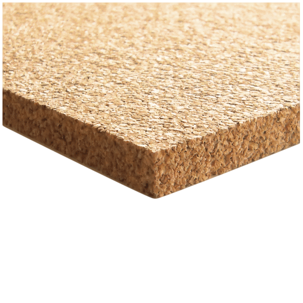 Medium-grained agglomerated cork board 10x640x950mm