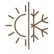 Kork varmeisolasjonspaneler ThermoKork