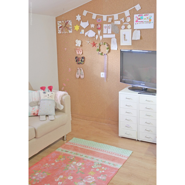 Kurk op rol prikkebord 5mm x 1,1m x 120m