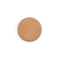 Ronde kurken onderzetter met rand RAVEL � 10 cm