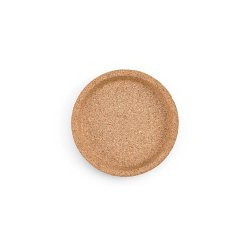 Ronde kurken onderzetter met rand RAVEL � 10 cm