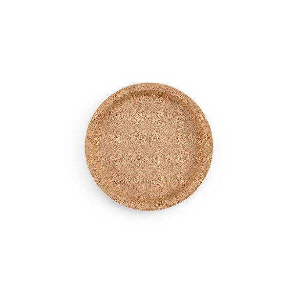 Ronde kurken onderzetter met rand RAVEL � 10 cm