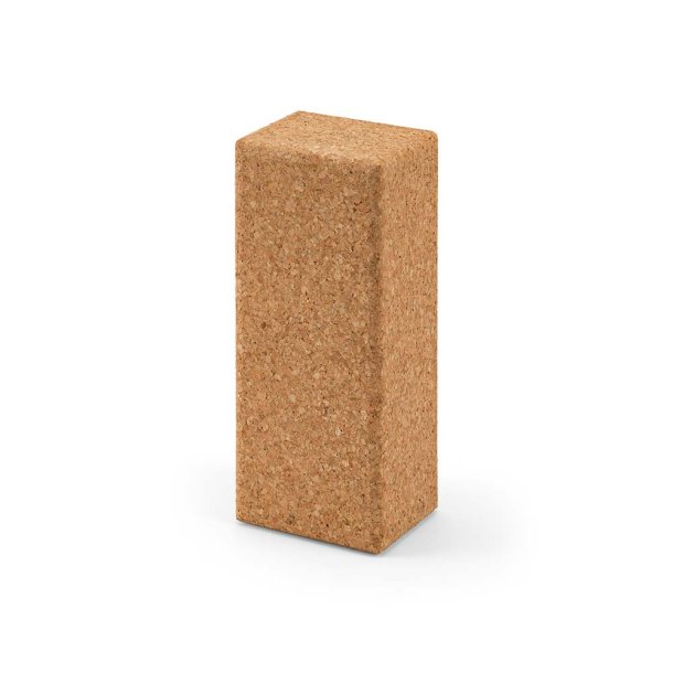 Yoga-Block aus Naturkork 22,5&times;10&times;7,5 cm HARVEY