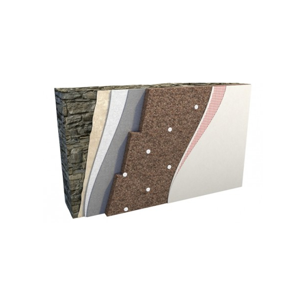 Decorative expanded wall cork tiles Expanda 10x305x305mm - Expanda