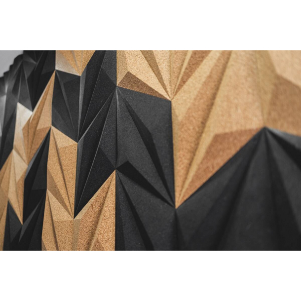 Liege mural JAUNE 3D LINE