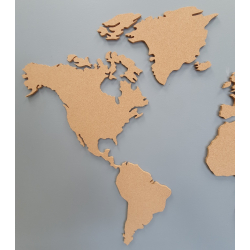 Mapamundi de corcho (world map) 80x150cm - BESTSELLER! - Mapamundi