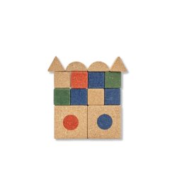 Speelgoed voor kinderen van natuurlijke kurk