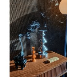 Unique and decorative cork wall tiles 3D TATAMI MIDNIGHT 3x300x600mm - 1,98m2