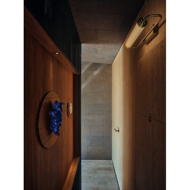 Unique and decorative cork wall tiles 3D TATAMI MIDNIGHT 3x300x600mm - 1,98m2