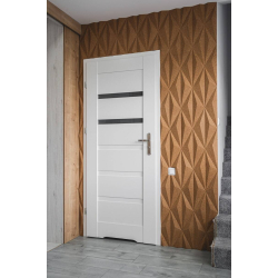 Unique and decorative MAROON cork wall tiles 3D LINE