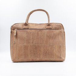 Petit sac pour ordinateur portable en lige naturel