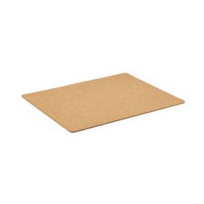 Rechthoekige placemat van natuurkurk PIAZZOLLA