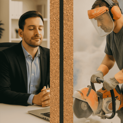 Akustilised korgi- ja butlpaneelid BitCork Pro 13x500x1000mm