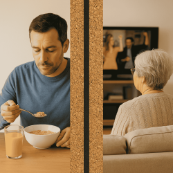 Akustilised korgi- ja butlpaneelid BitCork Home 10x500x1000mm