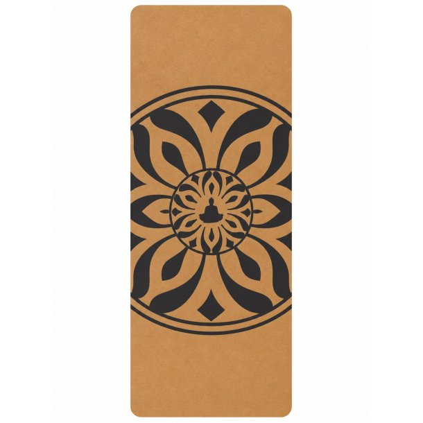 Yogamatta i kork MANDALA POWER