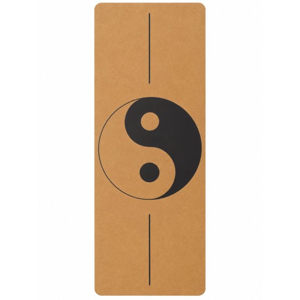Korķa jogas paklājiņ� YIN YANG