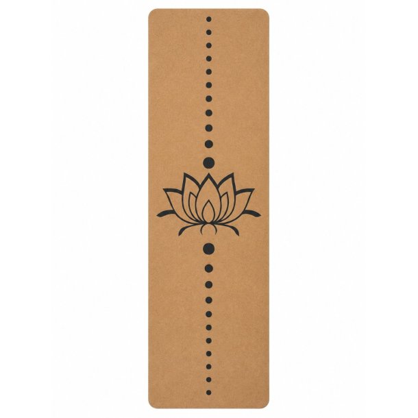 Yogamatta i kork LOTUS AXIS