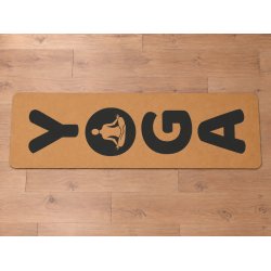 Yogamatta i kork YOGA SIGN