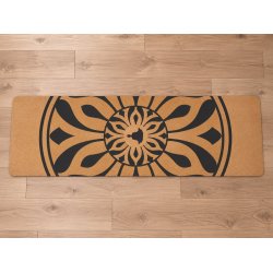 Yogamatta i kork MANDALA POWER
