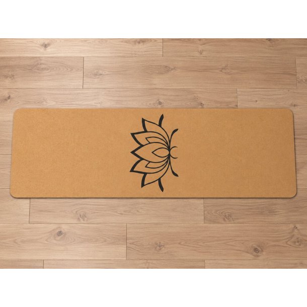 Yogamatta i kork SERENITY LOTUS
