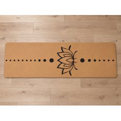 Yogamatta i kork LOTUS AXIS