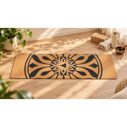 Yogamatta i kork MANDALA POWER