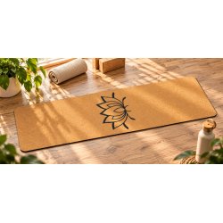 Yogamatta i kork SERENITY LOTUS