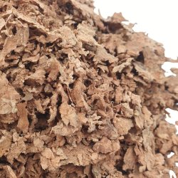 Natuurlijk kurkafval 0-50mm voor verdere verwerking 1kg (gerecycleerde kurk)