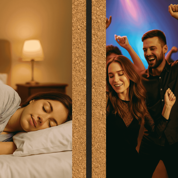 Akustilised korgi- ja butlpaneelid BitCork Home 12x500x1000mm