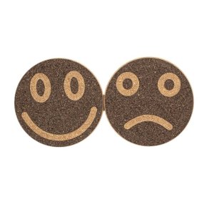 Korkov podtcek SMILE oboustrann 200mm