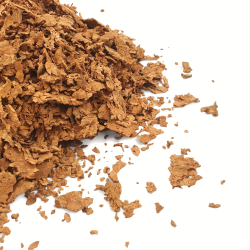 Natuurlijk kurkafval 0-50mm voor verdere verwerking 1kg (gerecycleerde kurk)