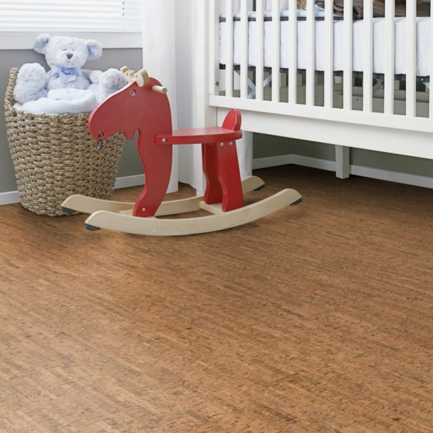 Kurk vloer tegels TRACES NATURAL Wise Cork Pure 4x300x600mm - 1,98 m