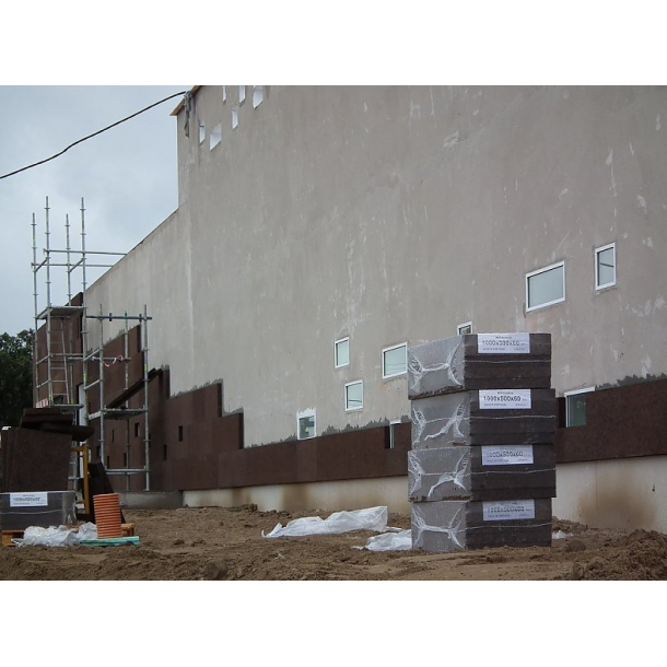 Thermal and acoustic expanded MD Facade cork wall insulation panel 100x500x1000mm