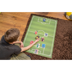 Voetbalveld kurkbord  Gedrukt voetbalveld 60x90 cm