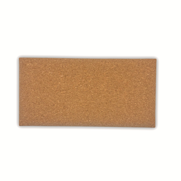 Upholstered cork wall panel BRICK 30x60cm