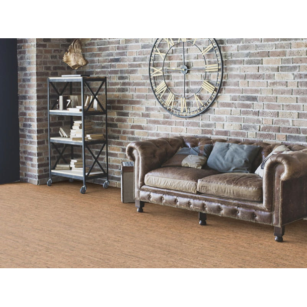 Kurk vloer tegels TRACES NATURAL Wise Cork Pure 4x300x600mm - 1,98 m