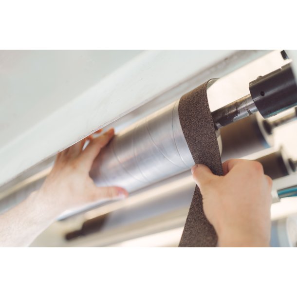 Zelfklevend rubber kurk walsbekleding 1,6mm x 50mm x 10m