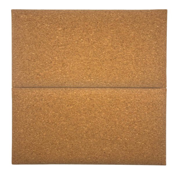 Upholstered cork wall panel BRICK 30x60cm
