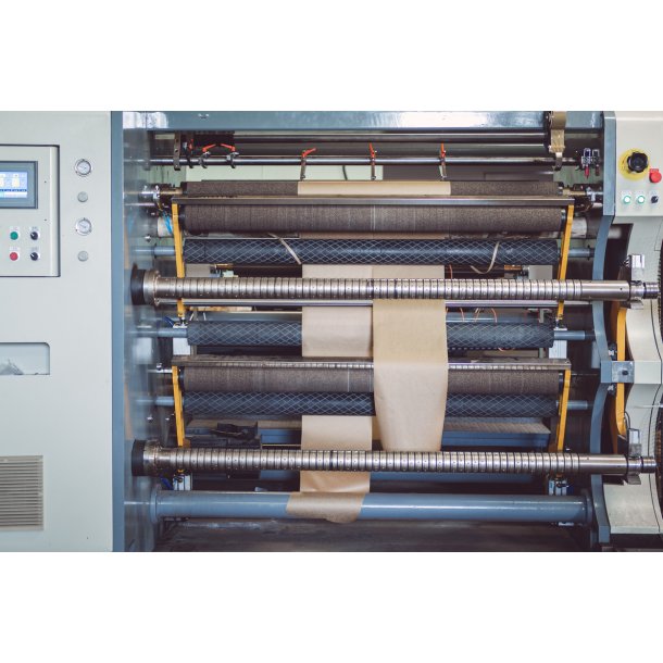 Zelfklevend rubber kurk walsbekleding 1,6mm x 50mm x 17m