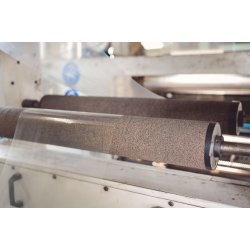 Zelfklevend rubber kurk walsbekleding 1,6mm x 50mm x 10m